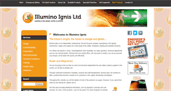 Desktop Screenshot of illuminoignis.co.uk